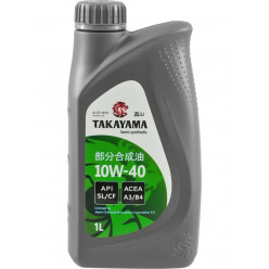 Масло моторное TAKAYAMA SAE 10W-40 API SL/CF 1л. пластик