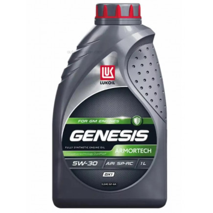 Масло моторное ЛУКОЙЛ GENESIS ARMORTECH DX1 5W-30 1л.