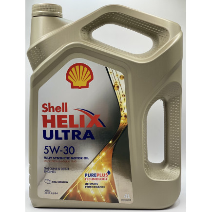 Масло моторное SHELL HELIX ULTRA 5W30 SN/CF, A3/B4 4L