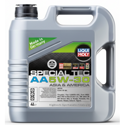 Масло моторное LIQUI MOLY Special Tec AA 5W-30 SP GF-5 4L