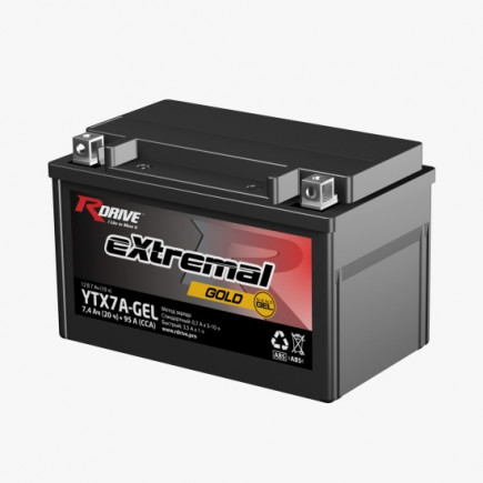 RDrive extremal Gold 12V 6Ah YTX7A-GEL
