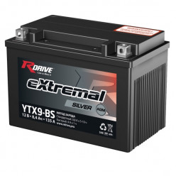 RDrive Extremal SILVER 12V 8Ah YTX9-BS